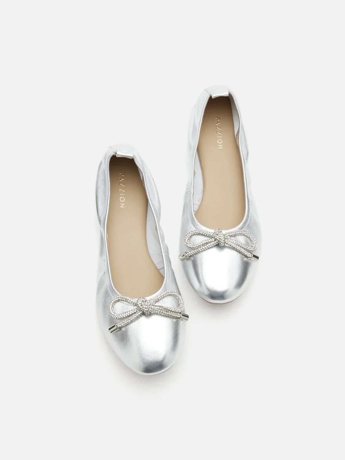 Mara Crystal Bow Ballerinas - Image 7