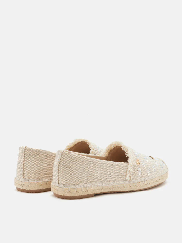 Maggie Monogram Frayed Espadrilles - Image 15