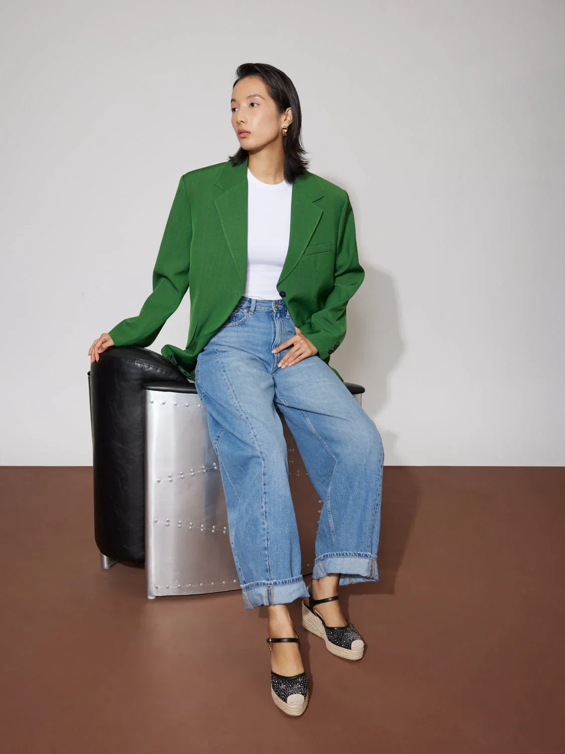 Varianne Crystal Embellished Wedges - Image 12