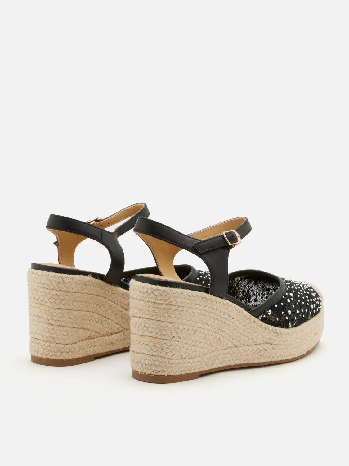 Varianne Crystal Embellished Wedges - Image 14