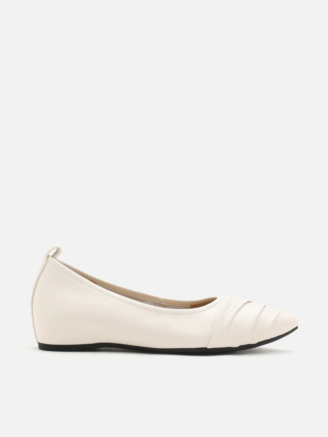 Rylee Ruched Detail Covered Flats - Image 16