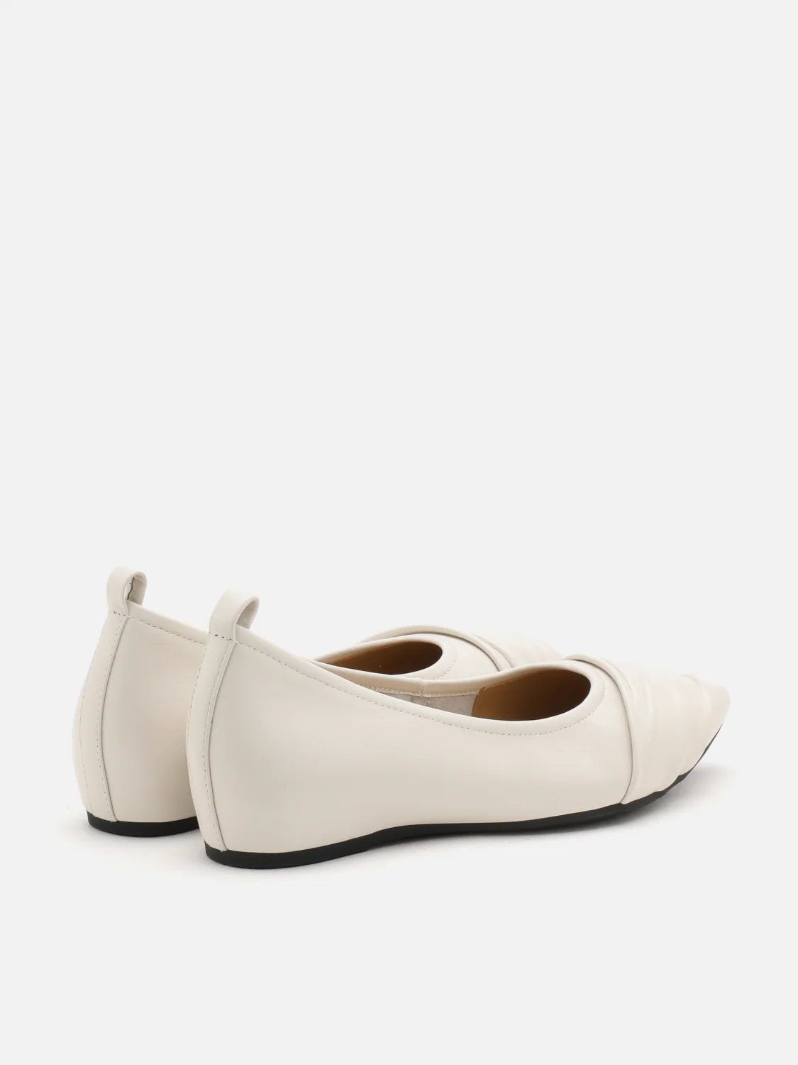 Rylee Ruched Detail Covered Flats - Image 18