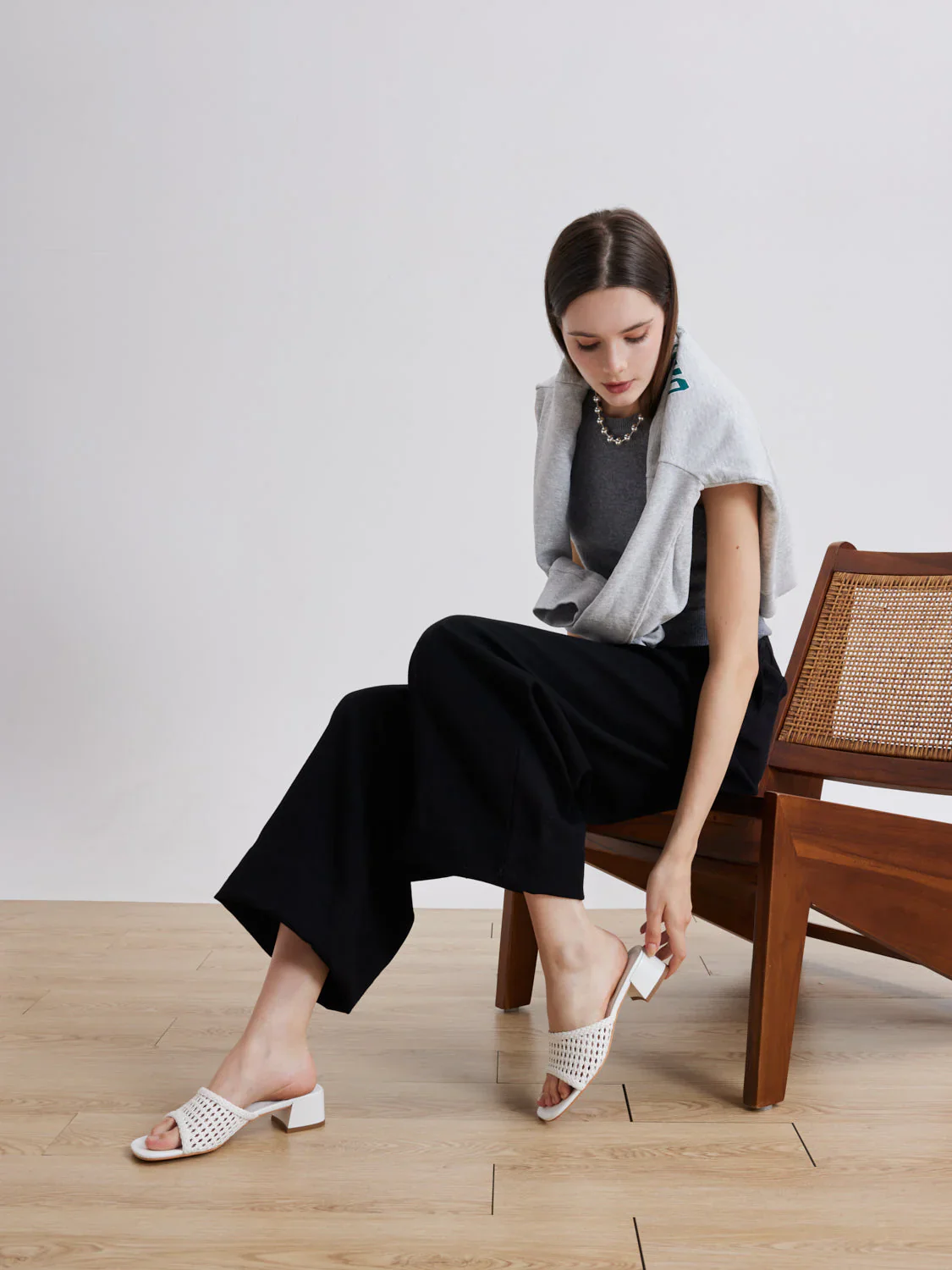 Taylor Woven Braided Mule Heels - Image 5