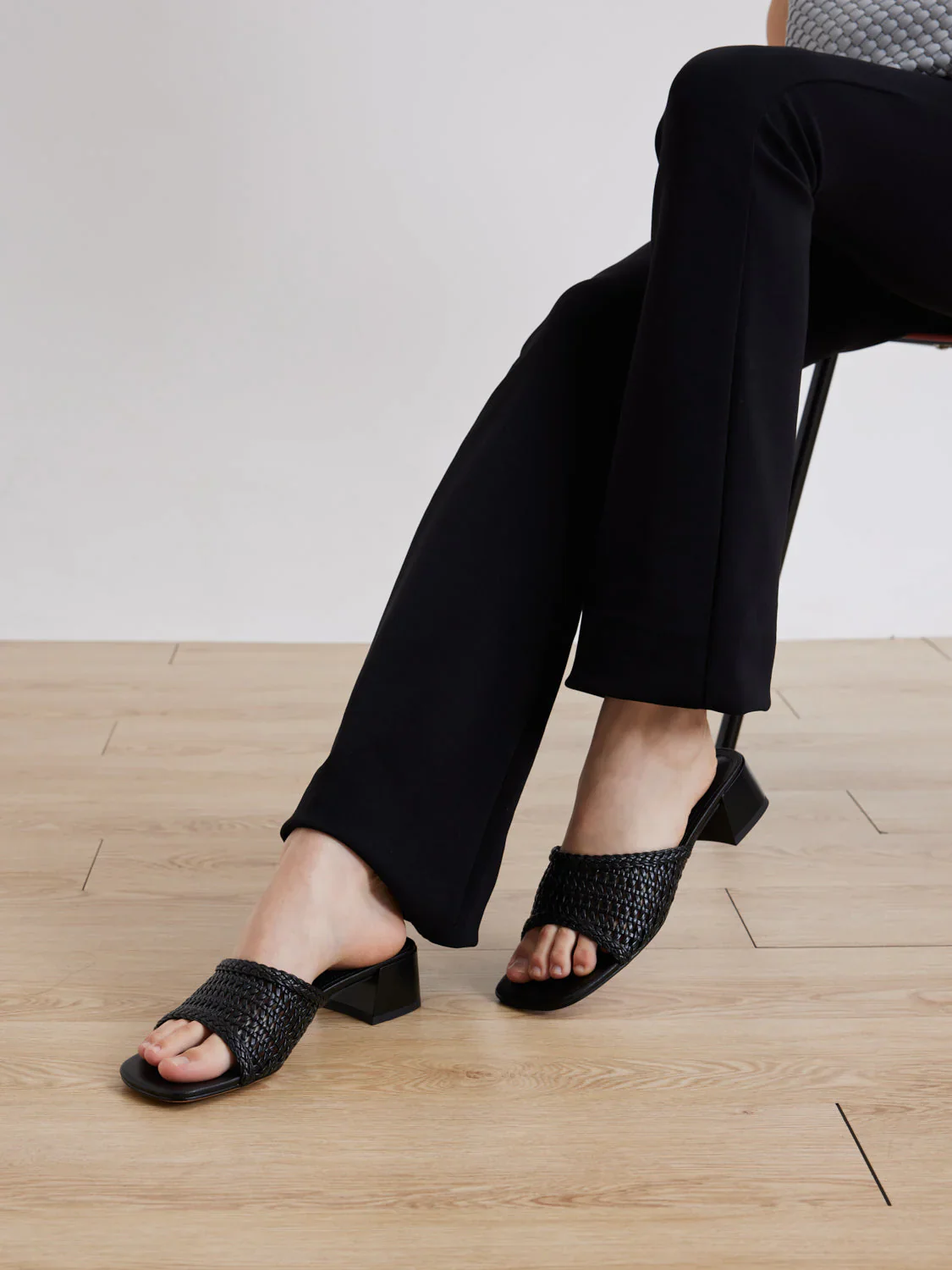 Taylor Woven Braided Mule Heels - Image 9