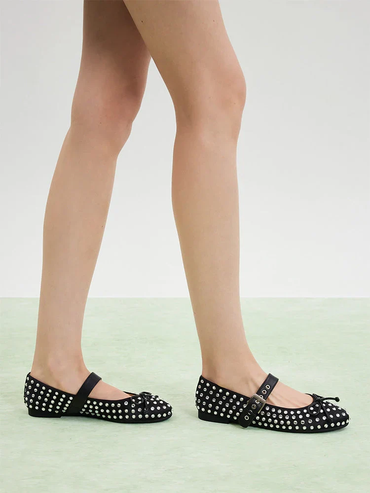 Wisteria Studded Buckled Mary Janes - Image 14