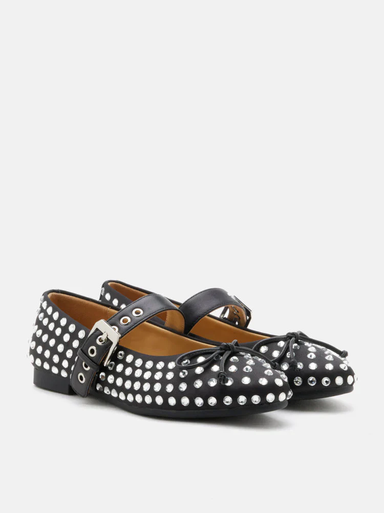 Wisteria Studded Buckled Mary Janes - Image 8