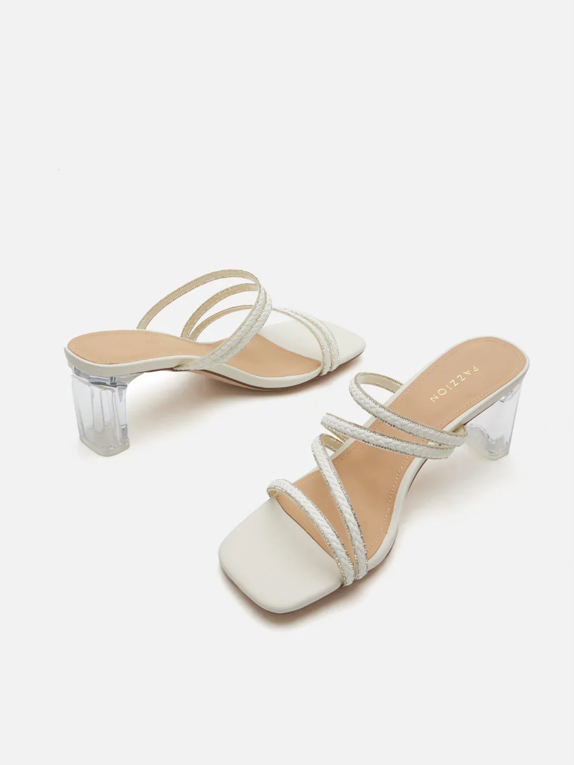 Phillis Braided Strap Sandal Heels - Image 3