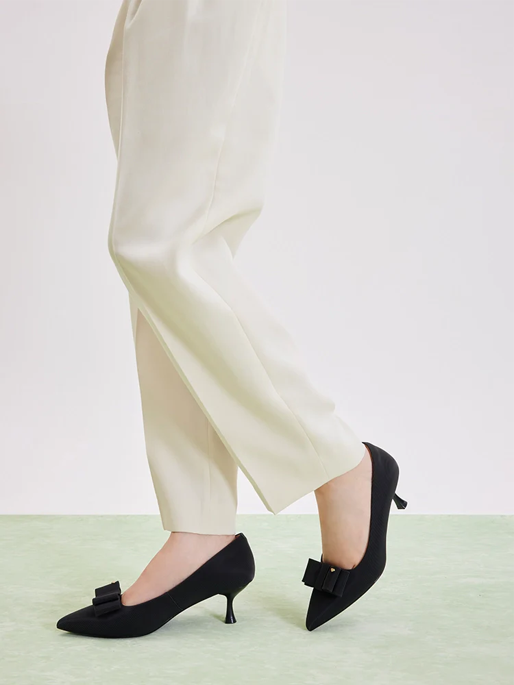 Jream Twin Bow Heels - Image 10