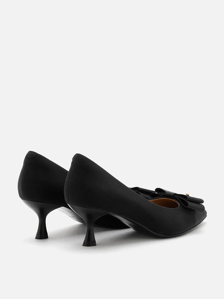 Jream Twin Bow Heels - Image 16
