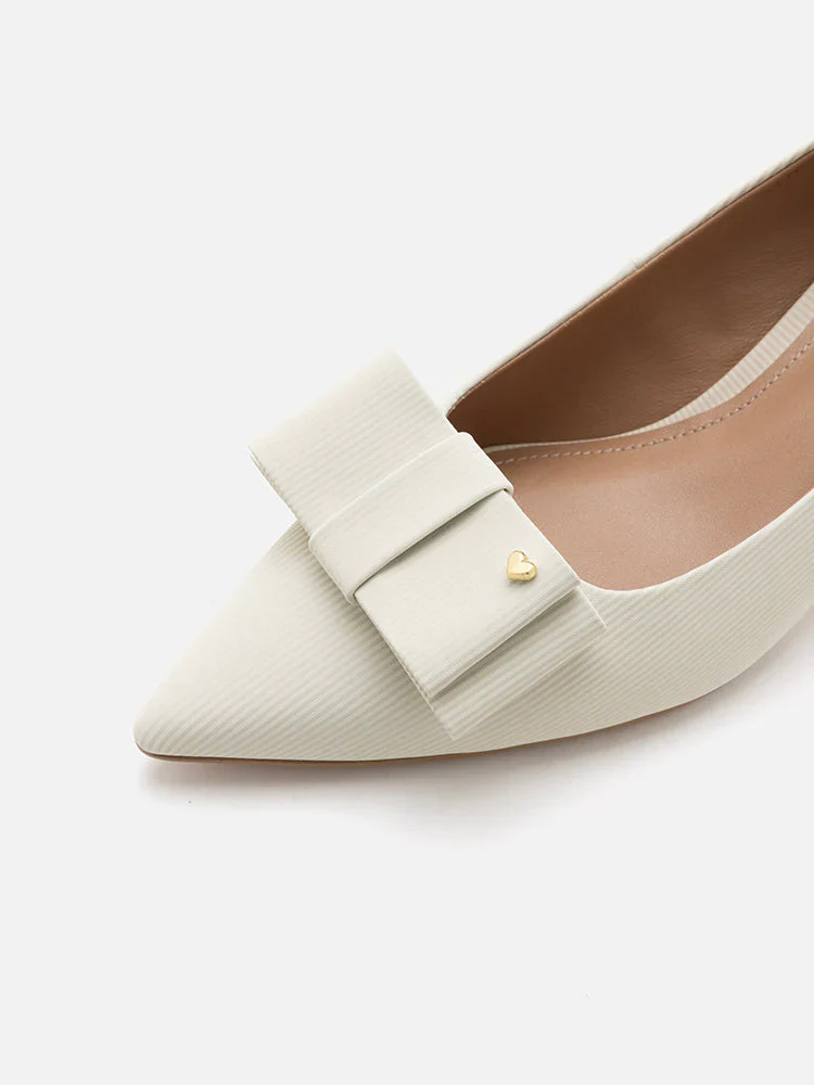 Jream Twin Bow Heels - Image 4