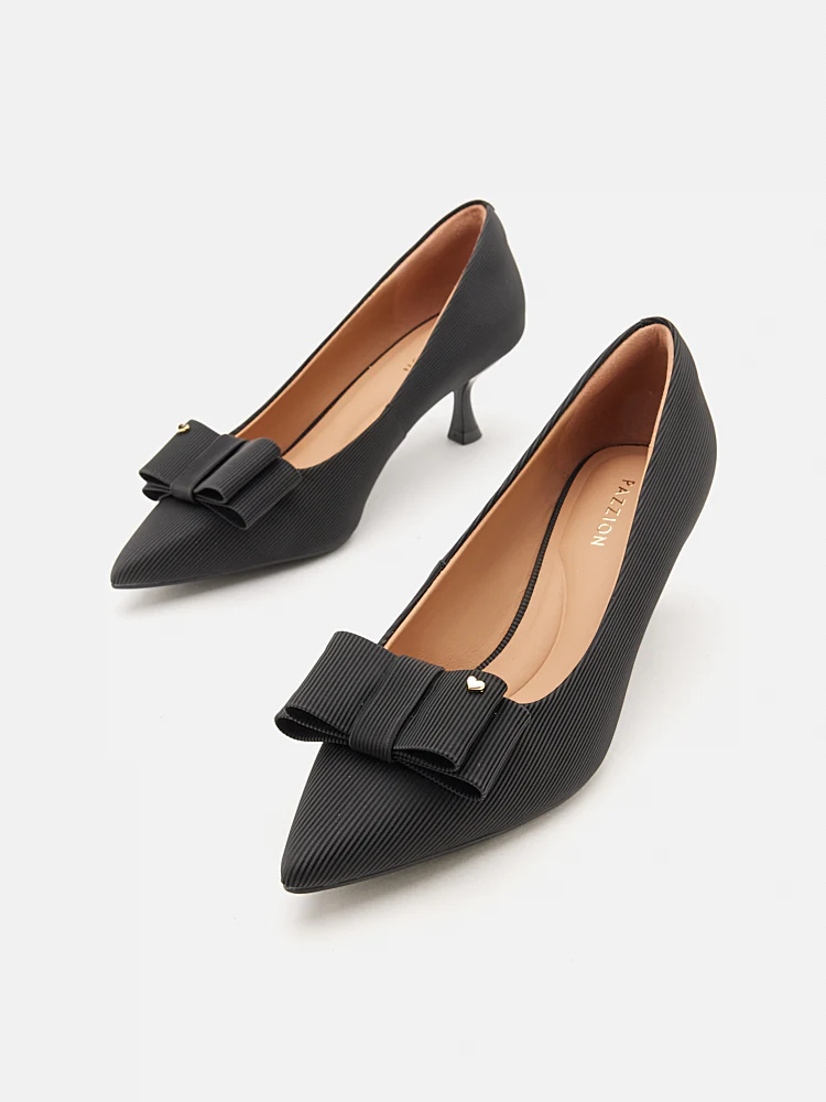 Jream Twin Bow Heels - Image 9