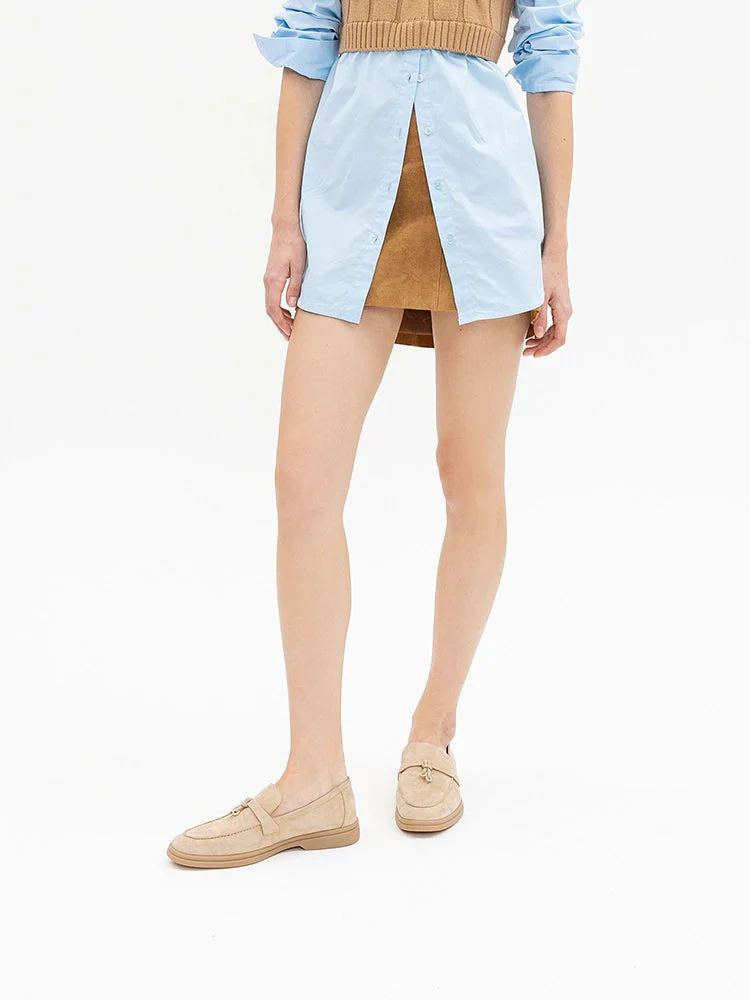 Phoenix Knot Detail Suede Loafers - Image 5