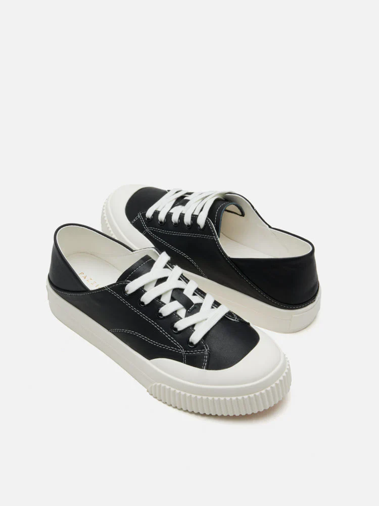 Binx Two-Way Leather Sneakers - Image 3