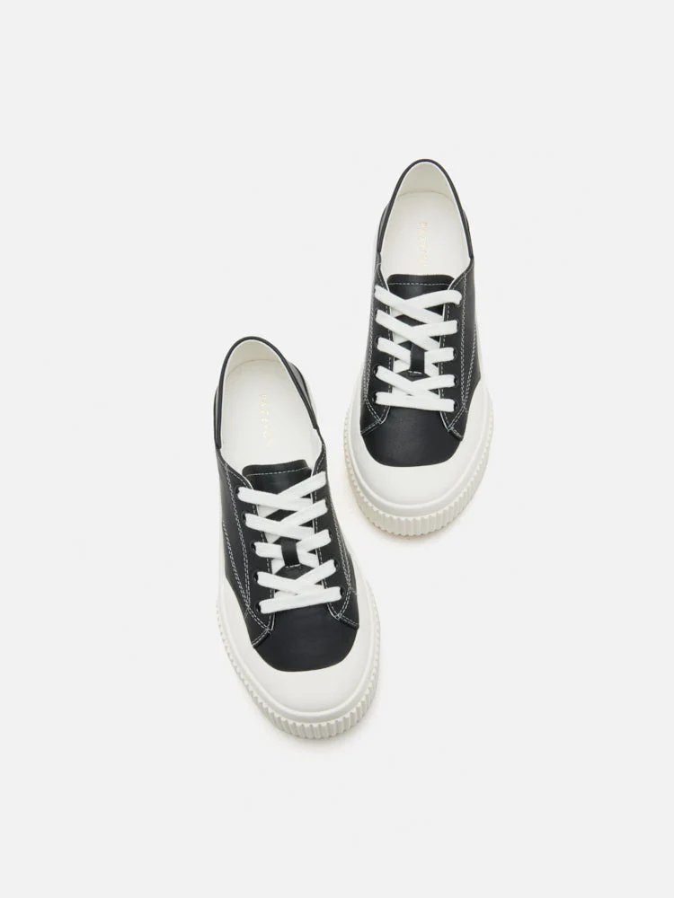 Binx Two-Way Leather Sneakers - Image 6