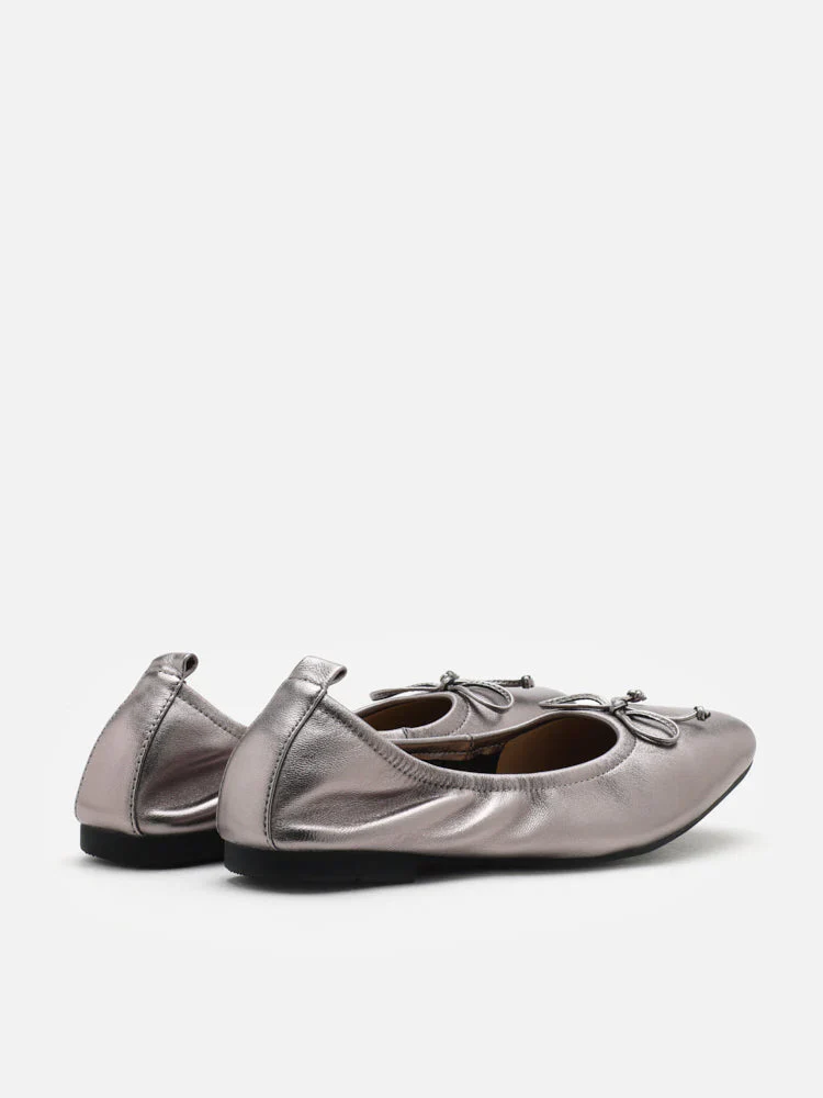 Gia Bow Square Toe Flats - Image 7