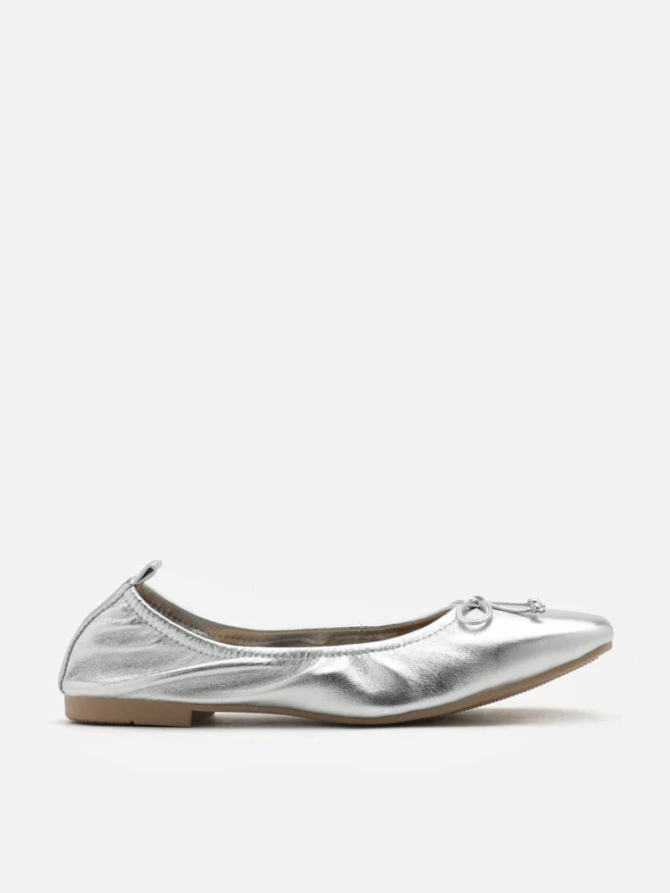 Gia Bow Square Toe Flats - Image 9
