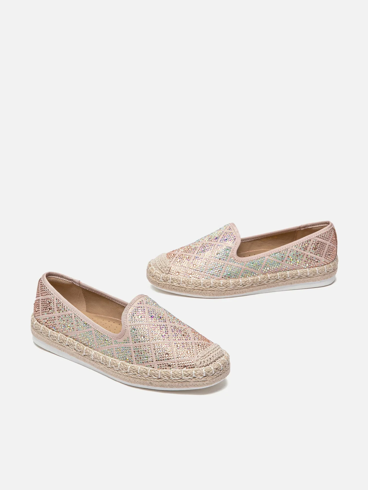 Karivyn Crystal Embroidered Espadrilles - Image 3