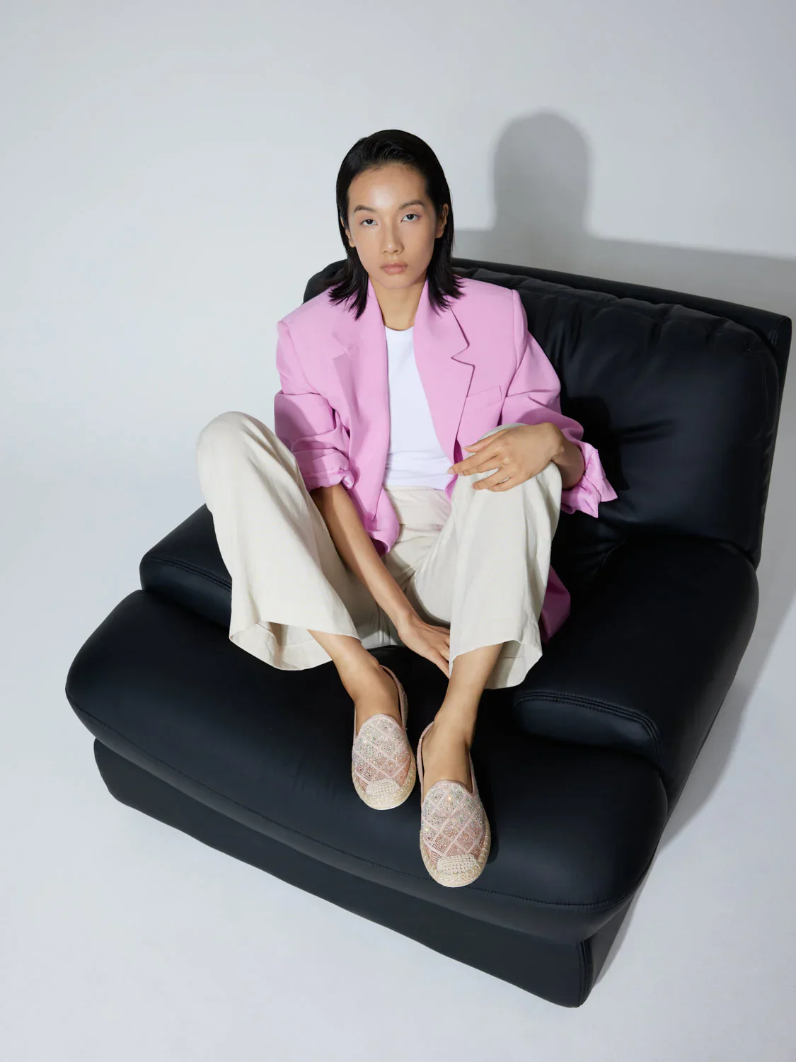 Karivyn Crystal Embroidered Espadrilles - Image 5