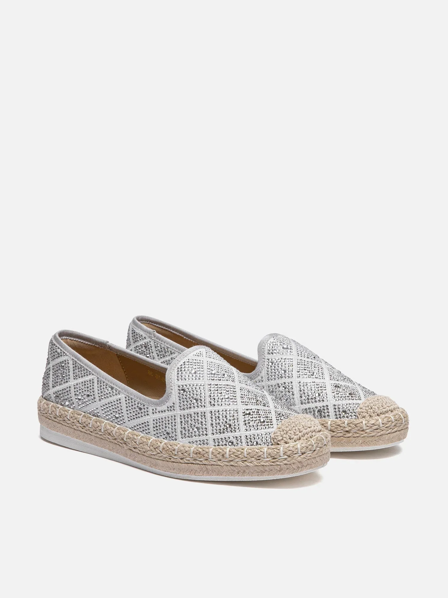 Karivyn Crystal Embroidered Espadrilles - Image 9