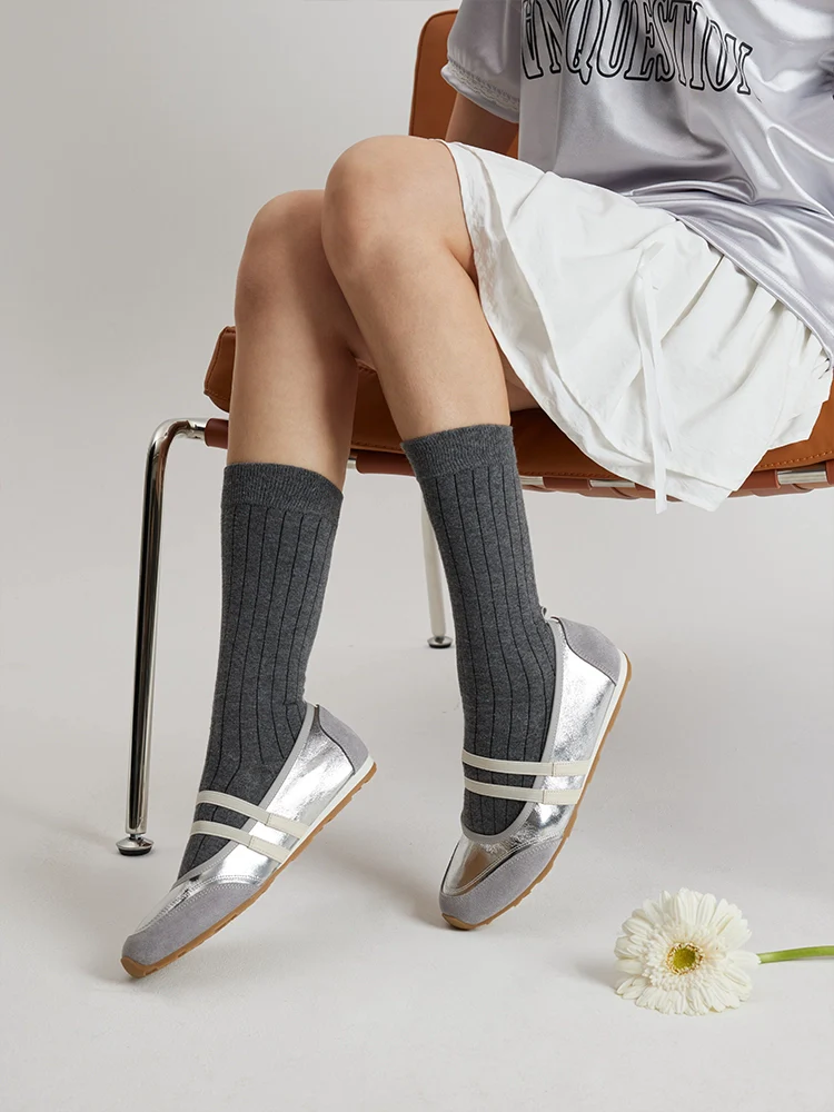 Liravelle Double-Strap Suede Mary Janes - Image 12