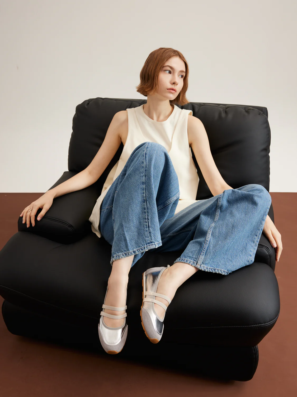 Liravelle Double-Strap Suede Mary Janes - Image 15