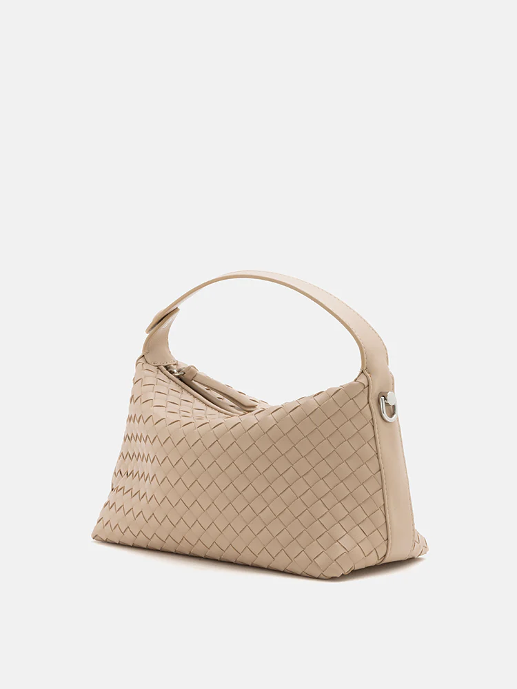 Xyla Woven Leather Bag - Image 3
