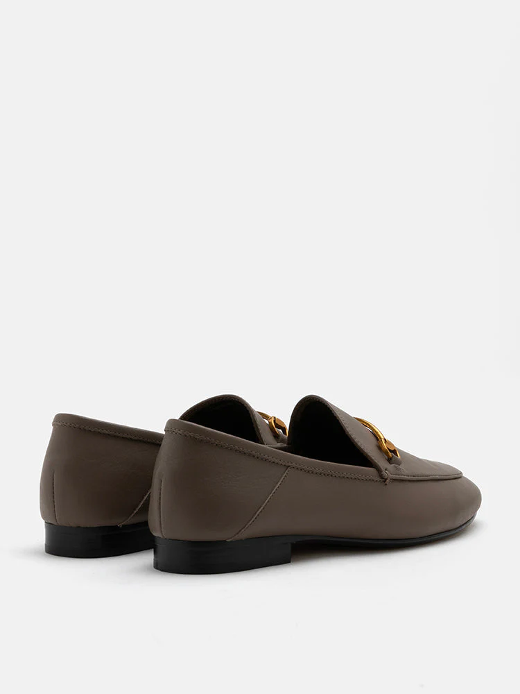 Isabeau Metal Buckle Loafers - Image 7