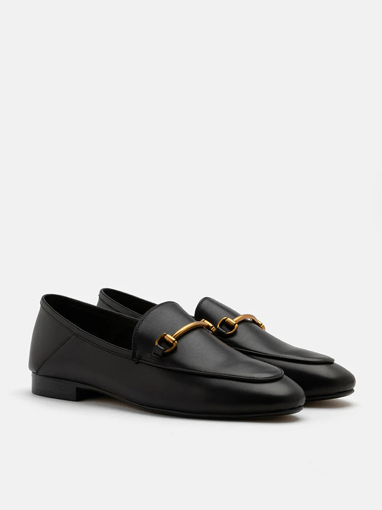 Isabeau Metal Buckle Loafers - Image 8