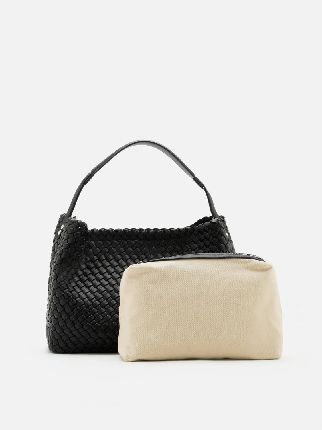 Xavia Bead Charmed Woven Bag - Image 11