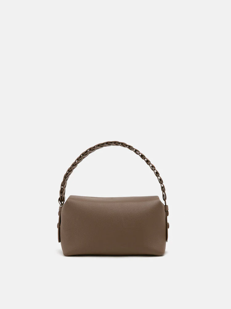 Thanee Slouchy Chained Leather Handbag - Image 15