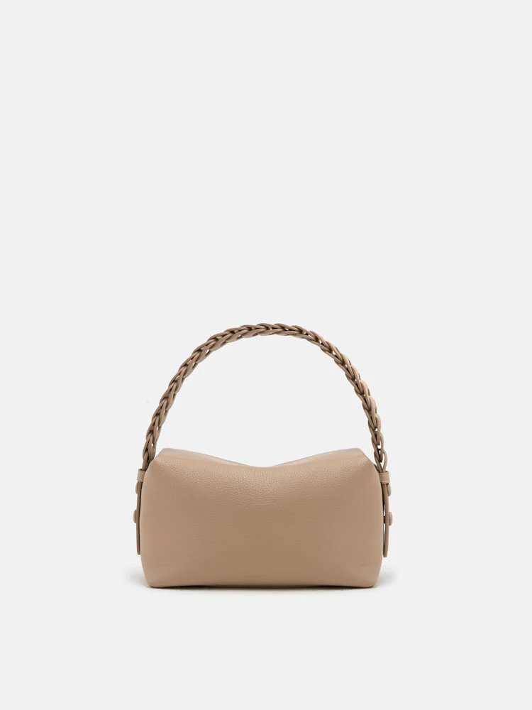 Thanee Slouchy Chained Leather Handbag - Image 7