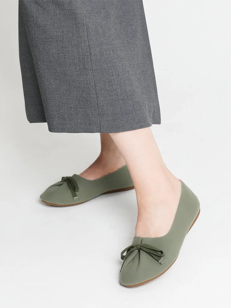 Adriana Tied Bow Flats - Image 16