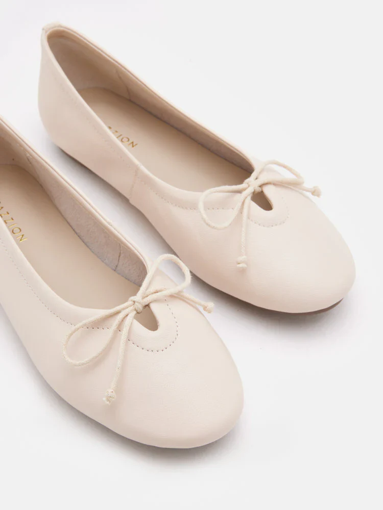 Rhea Bow Ballerinas - Image 3