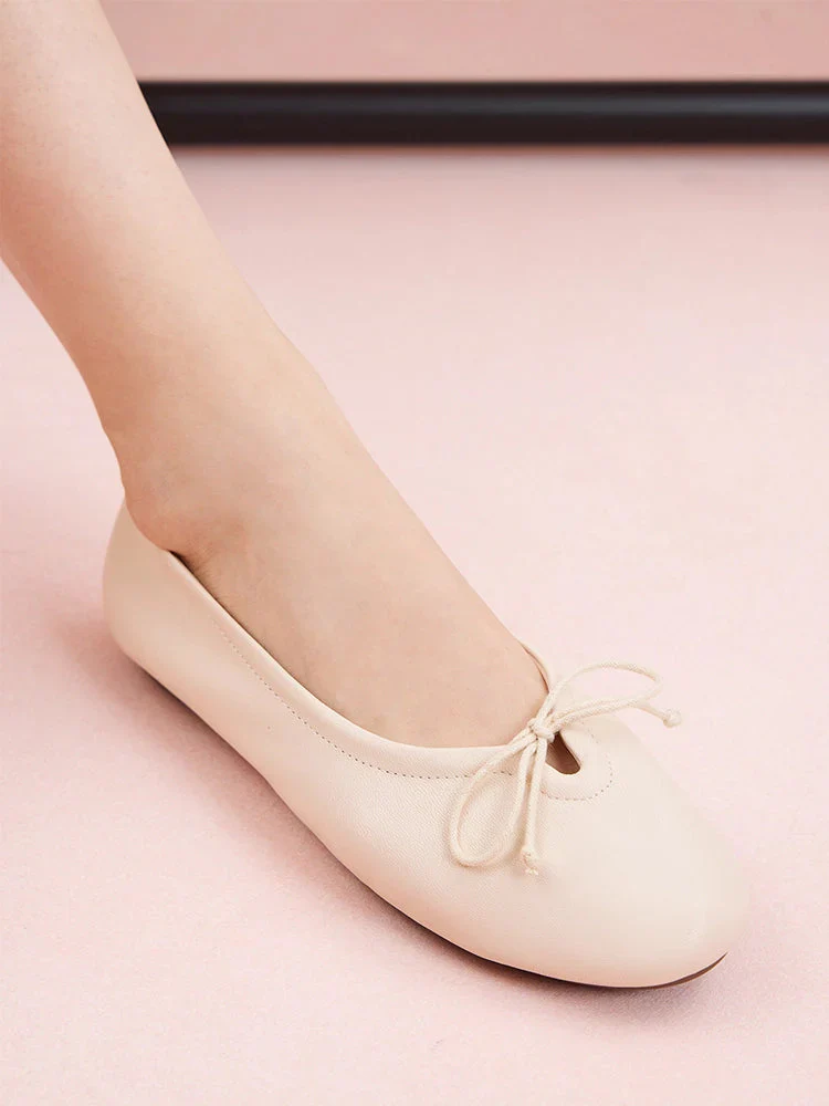 Rhea Bow Ballerinas - Image 4