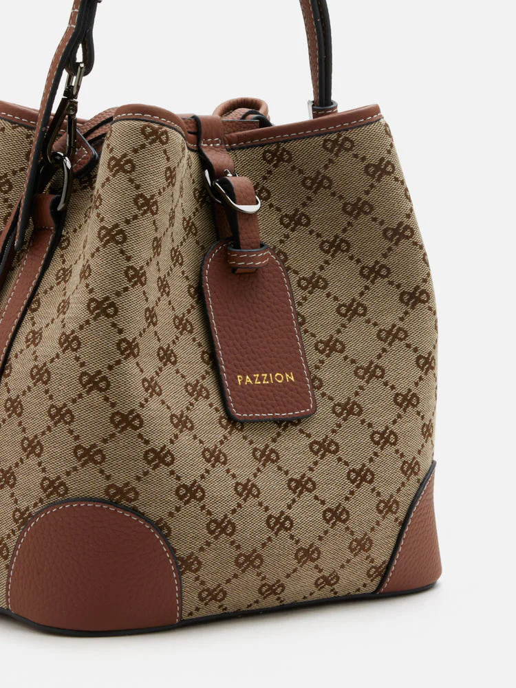 Hedi Monogram Bucket Bag - Image 4