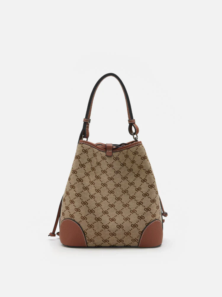 Hedi Monogram Bucket Bag - Image 6