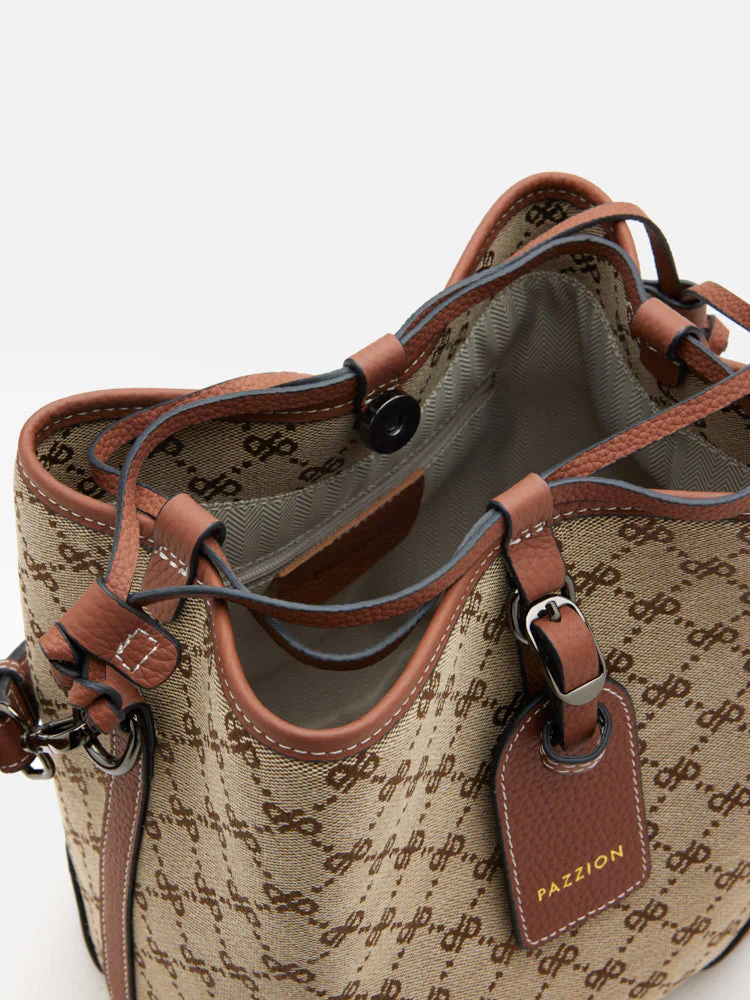Hedi Monogram Bucket Bag - Image 7