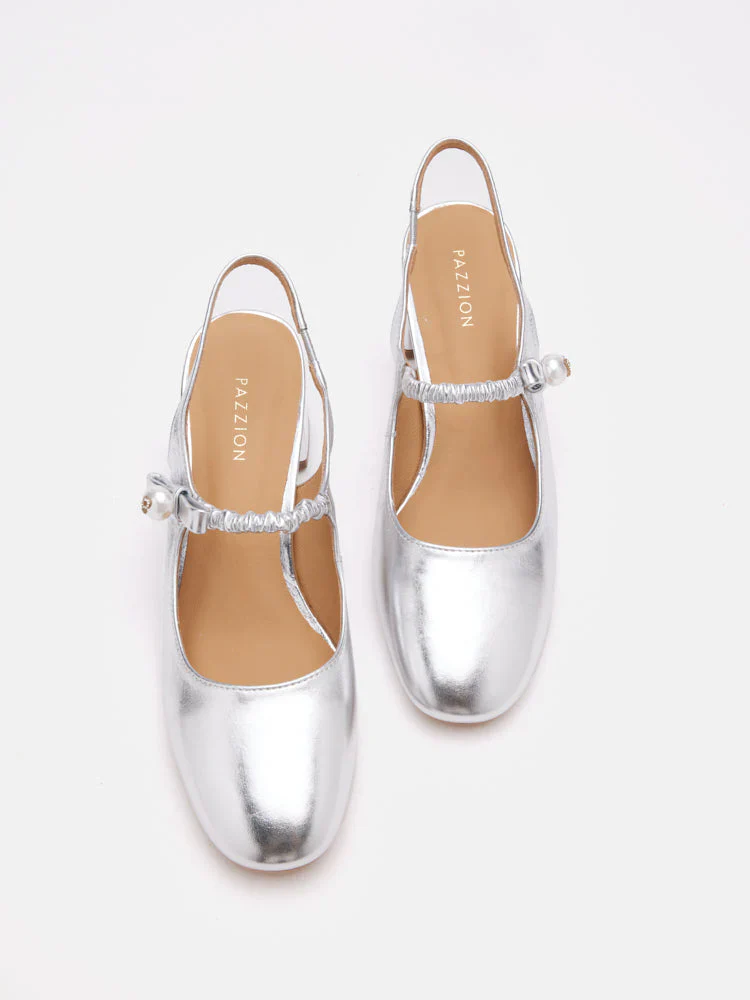 Vika Pearl Mary Jane Pumps - Image 6