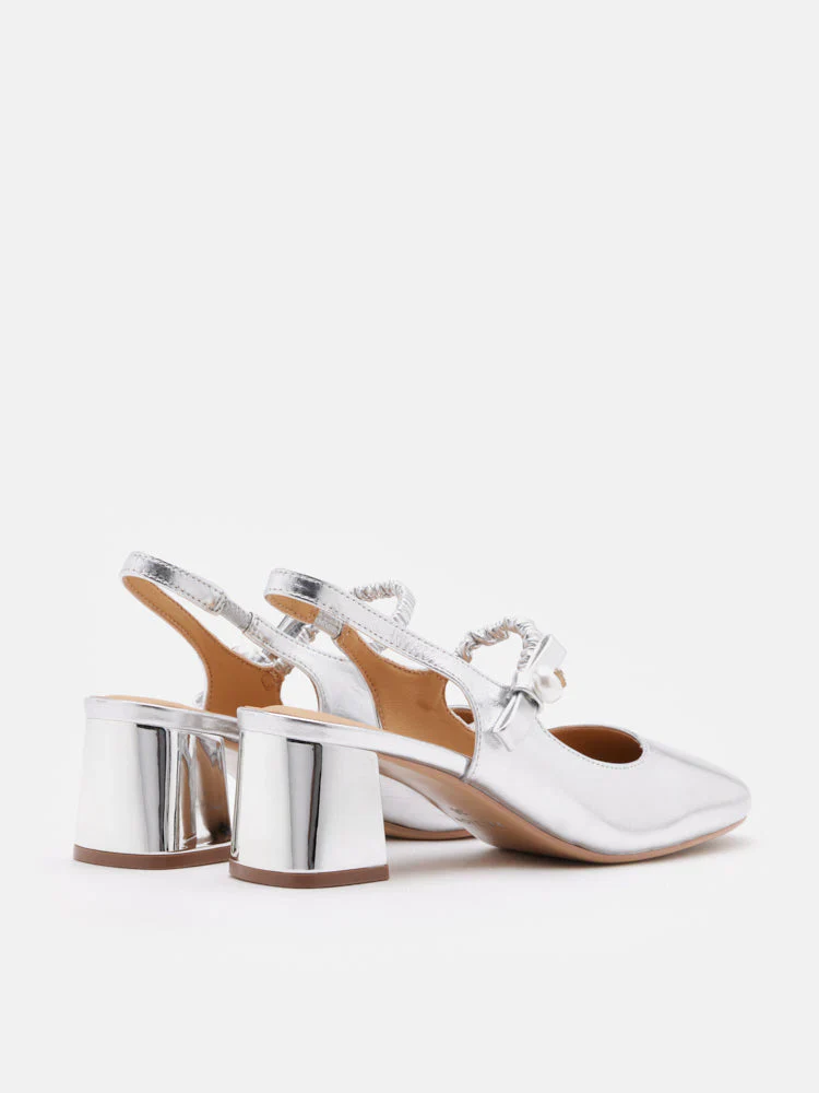 Vika Pearl Mary Jane Pumps - Image 7