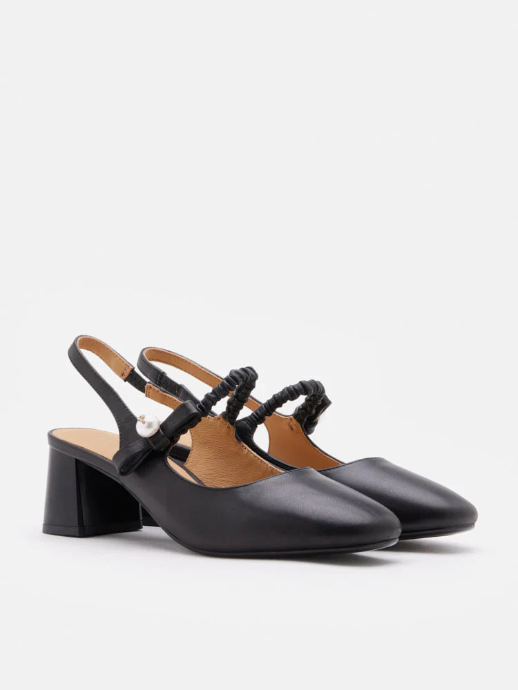 Vika Pearl Mary Jane Pumps - Image 8