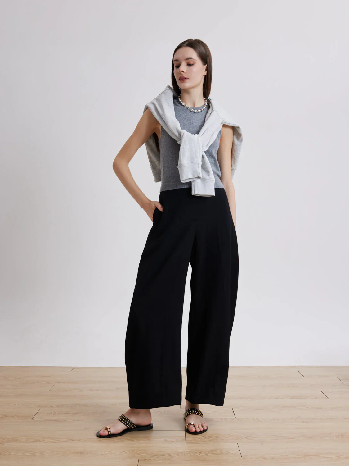 Wynna Studded Toe-Ring Slides - Image 12