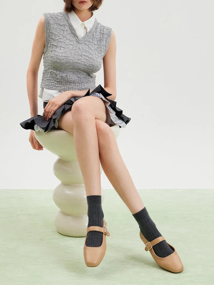 Clarke Leather Buckled MaryJanes - Image 4