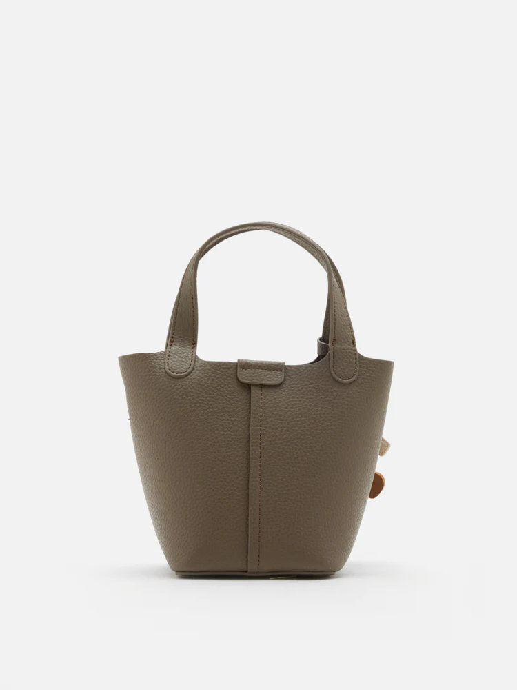 Haley Leather Charmed Bucket Bag - Image 18