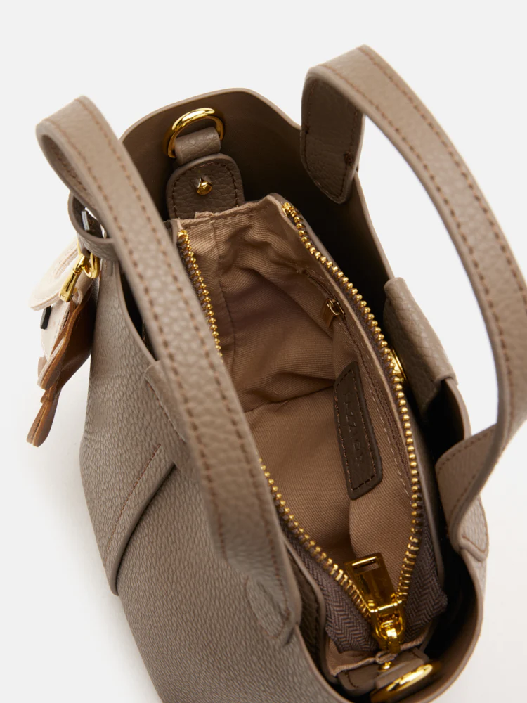 Haley Leather Charmed Bucket Bag - Image 19