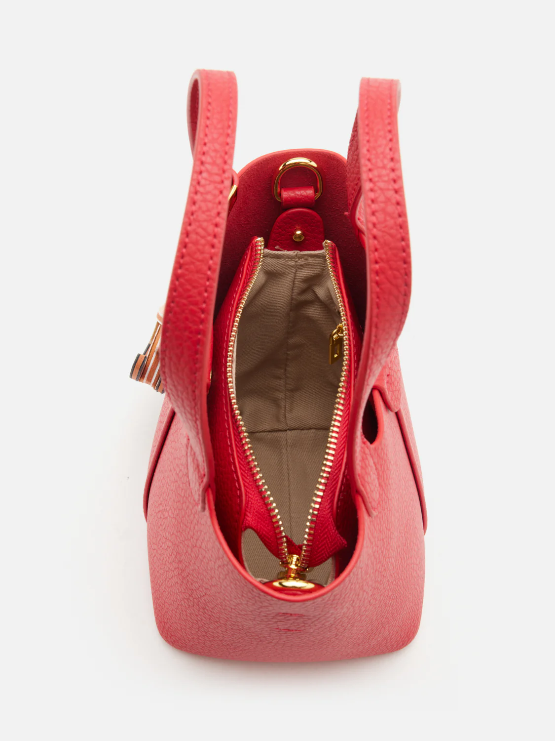 Haley Leather Charmed Bucket Bag - Image 6