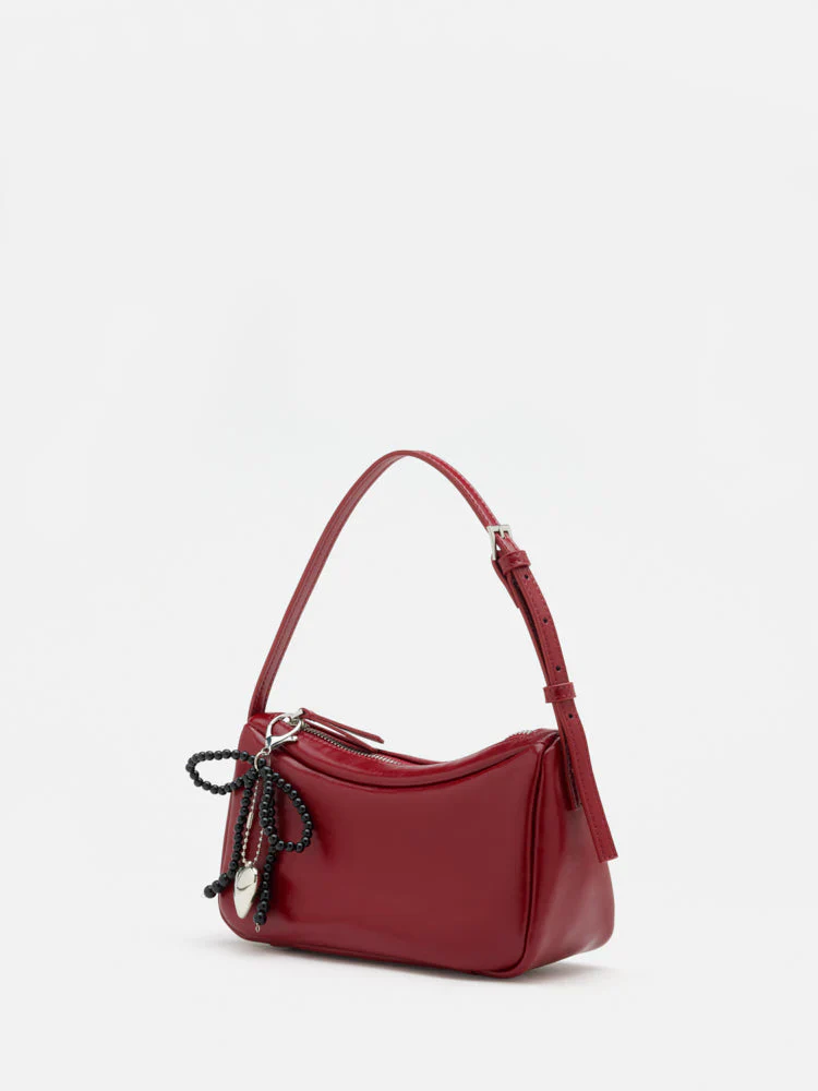 Luna Bow-Charm Slouchy Bag - Image 3