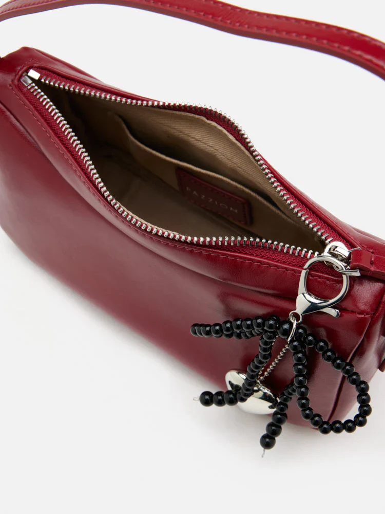 Luna Bow-Charm Slouchy Bag - Image 7