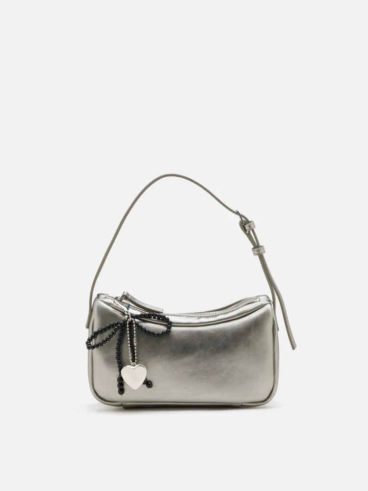 Luna Bow-Charm Slouchy Bag - Image 8