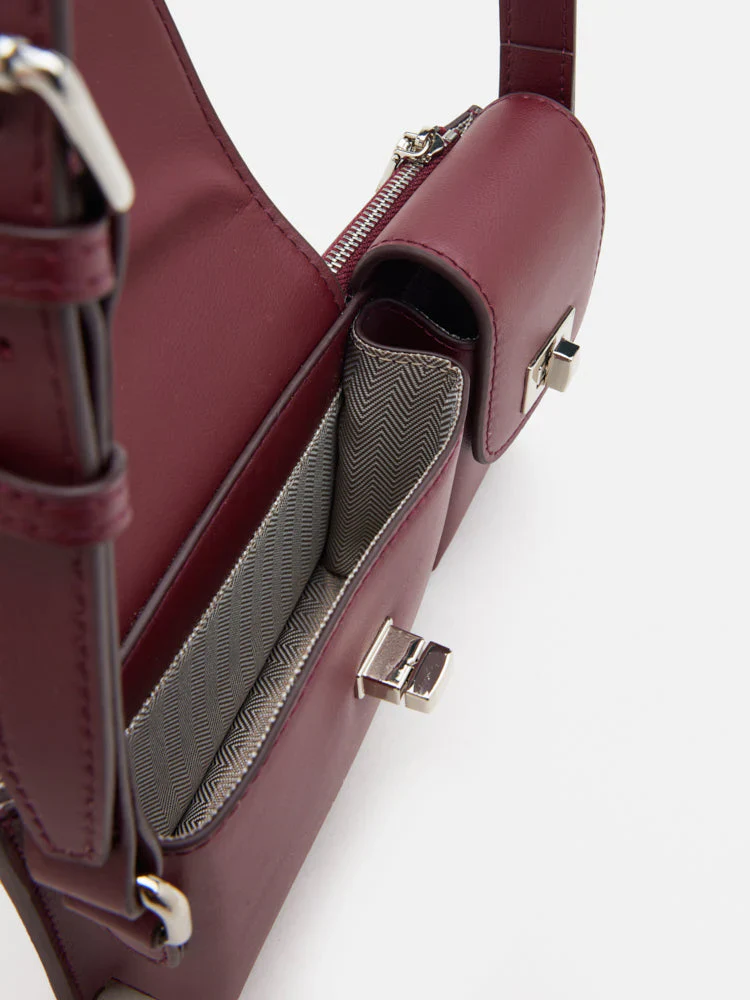 Aviana Double Twist Lock Structured Bag - Image 8