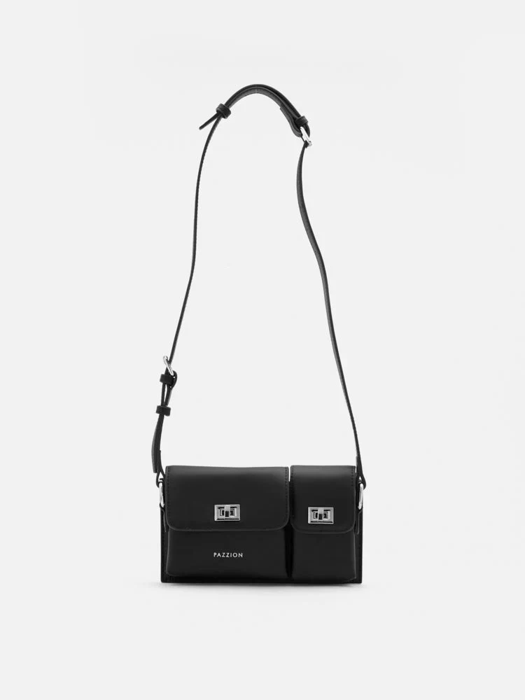 Aviana Double Twist Lock Structured Bag - Image 9